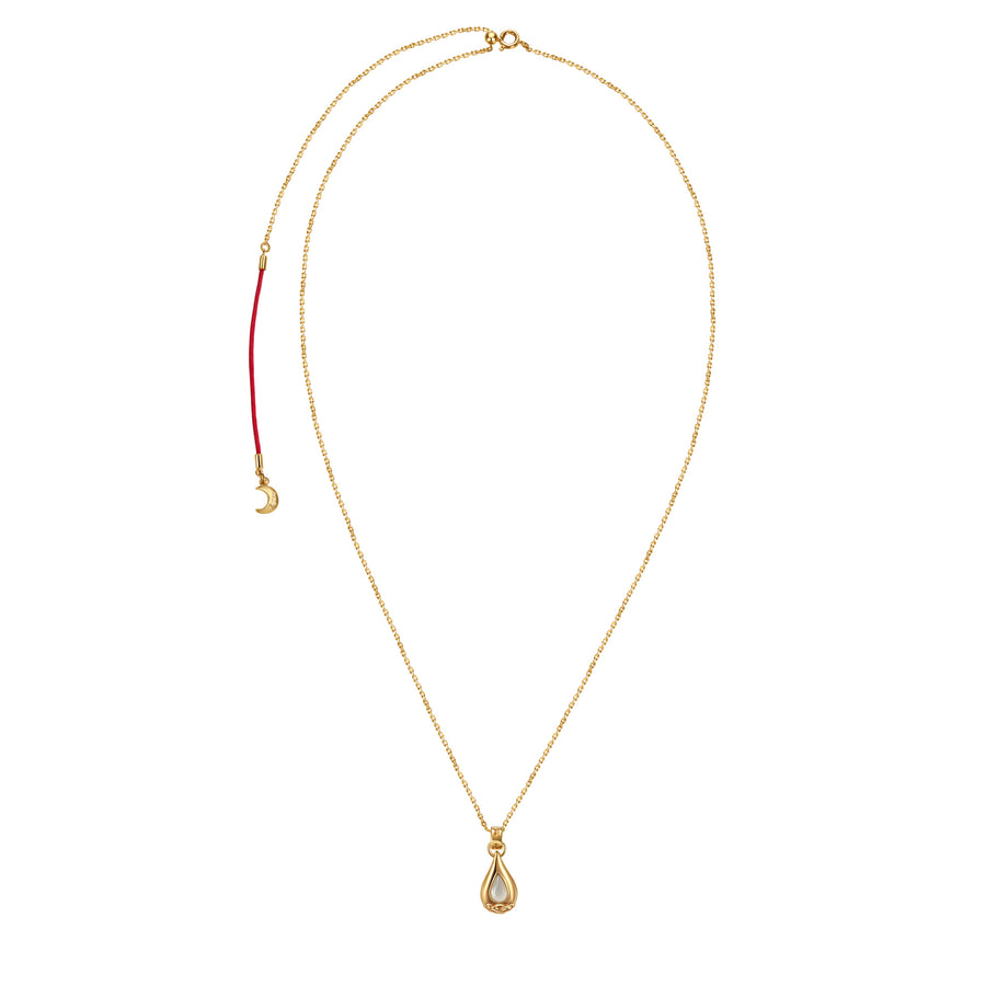 Five Elements Solid 925 Sterling Silver, 18K Gold/White Gold Plated Pendant Gemstone Necklace