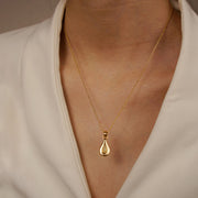 Five Elements Solid 925 Sterling Silver, 18K Gold/White Gold Plated Pendant Gemstone Necklace