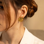 TAROT The Sun Stud Earrings & Ear Clips
