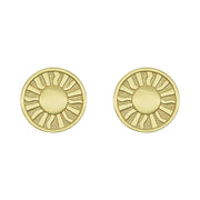 TAROT The Sun Stud Earrings & Ear Clips