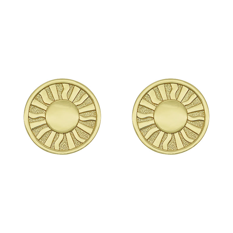 TAROT The Sun Stud Earrings & Ear Clips