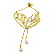 PEARLWING Butterfly Pearl Drop Earrings