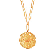 12 CONSTELLATIONS Capricorn double-sided customized coin necklace