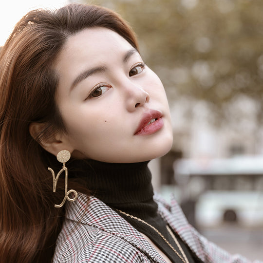 THE ZODIAC ART Capricorn Single Earring
