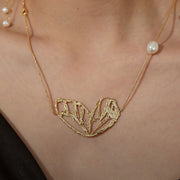 PEARLWING Butterfly Pearl Necklace