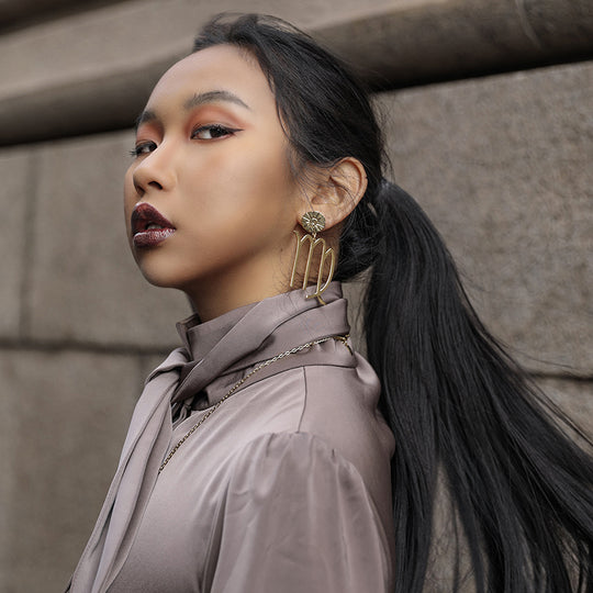 THE ZODIAC ART Virgo Single Earring