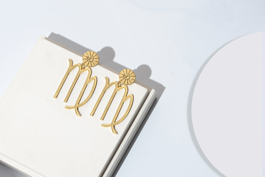 THE ZODIAC ART Virgo Single Earring