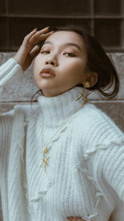 THE ZODIAC ART Pisces Single Earring