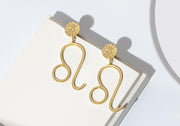 THE ZODIAC ART Leo Single Earring