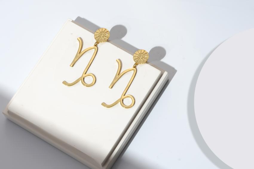 THE ZODIAC ART Capricorn Single Earring
