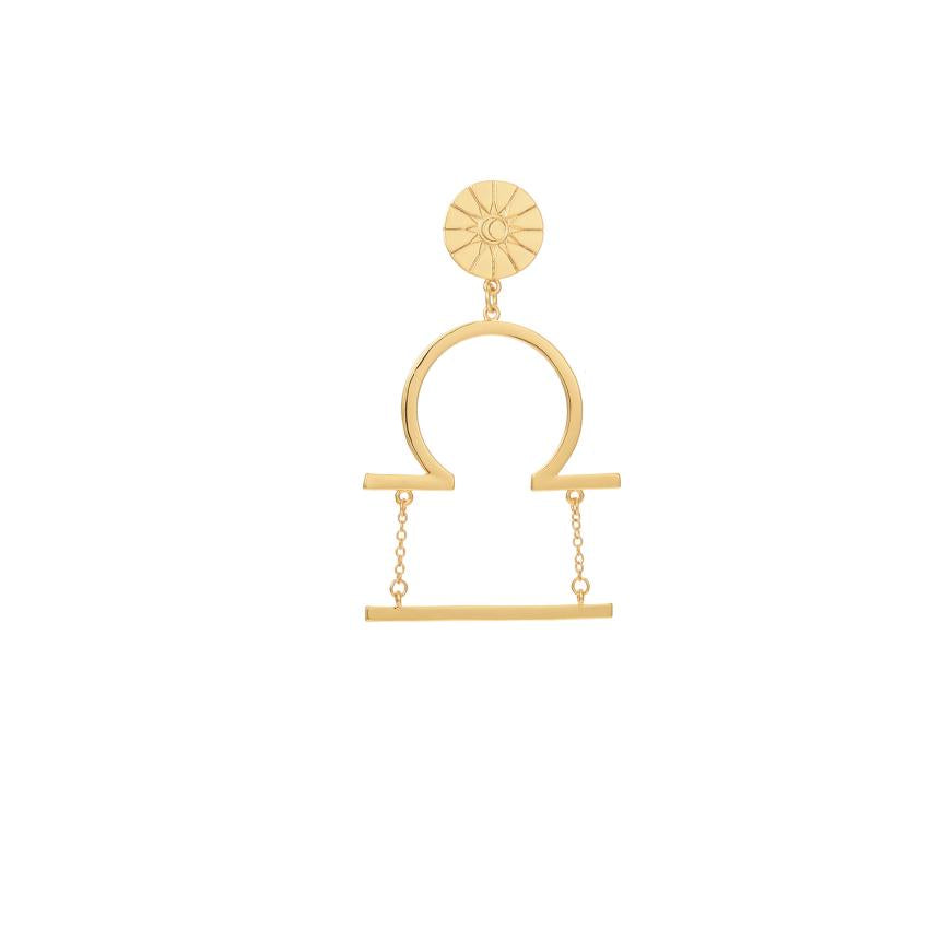 THE ZODIAC ART Libra Single Earring