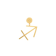 THE ZODIAC ART Sagittarius Single Earring