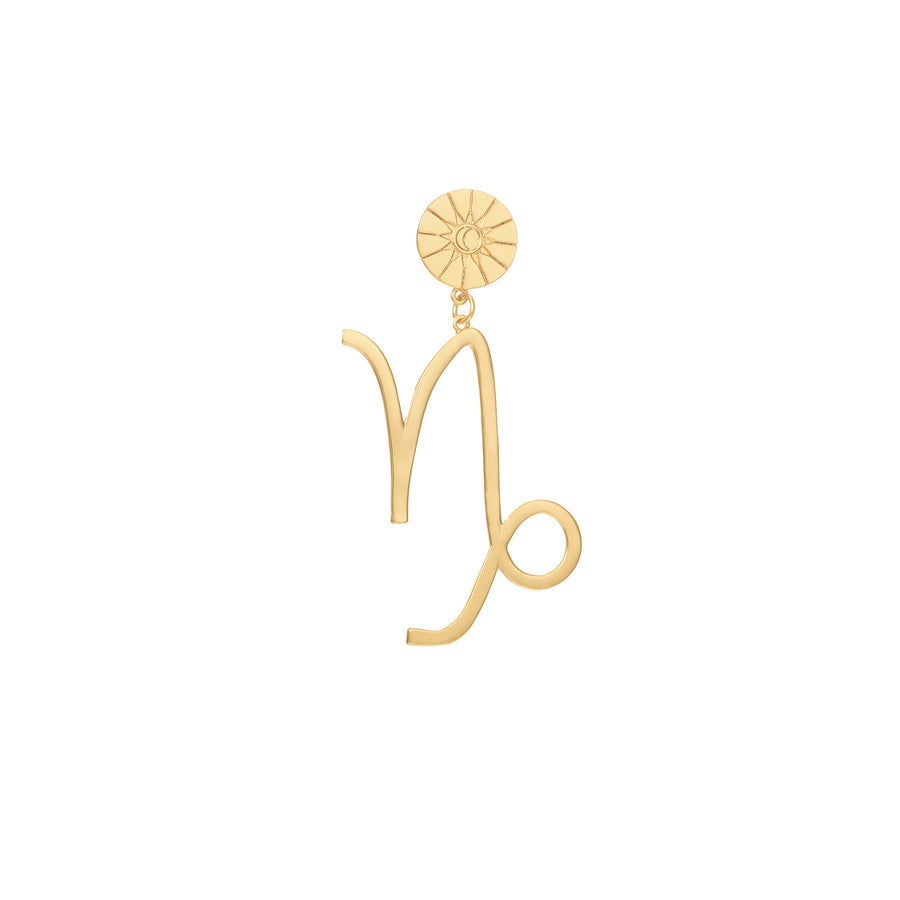 THE ZODIAC ART Capricorn Single Earring
