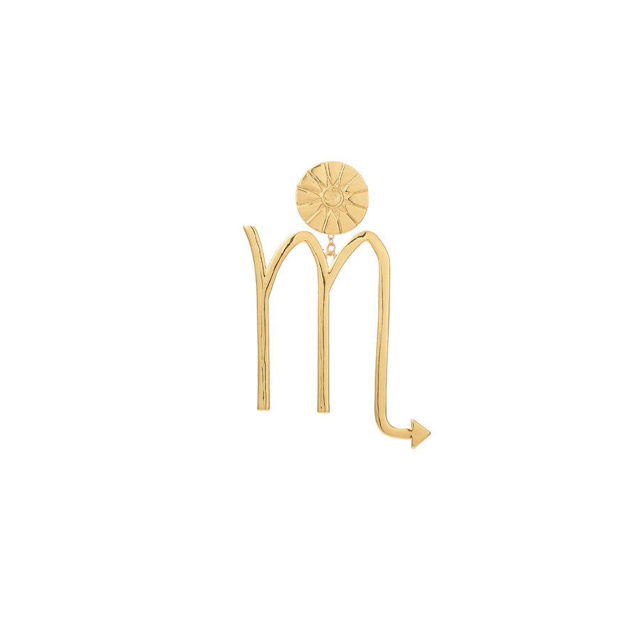 THE ZODIAC ART Scorpio Single Earring