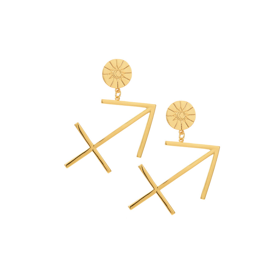 THE ZODIAC ART Sagittarius Single Earring