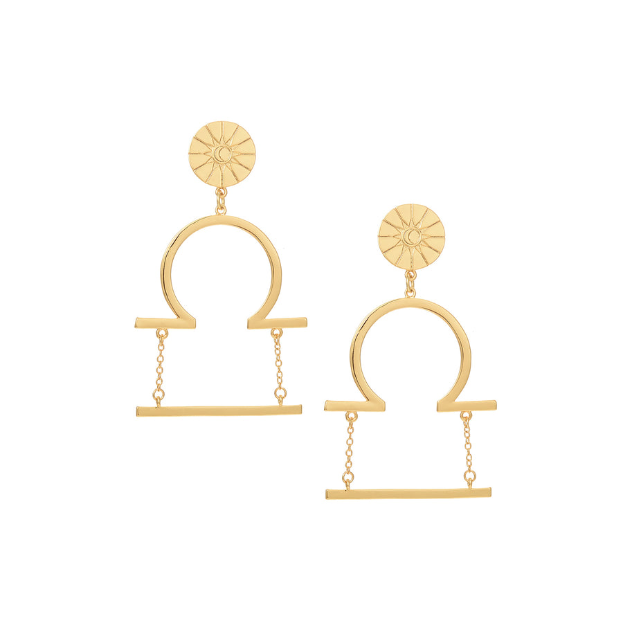 THE ZODIAC ART Libra Single Earring