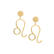 THE ZODIAC ART Leo Single Earring