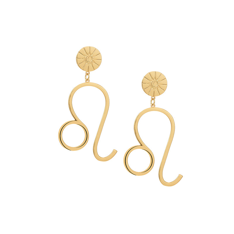 THE ZODIAC ART Leo Single Earring