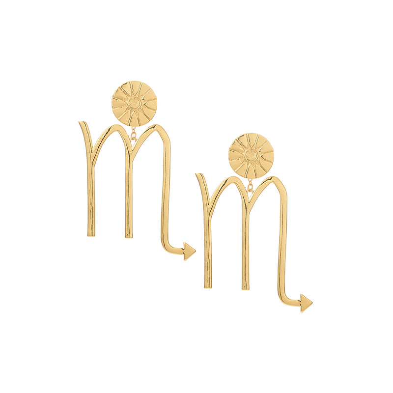 THE ZODIAC ART Scorpio Single Earring