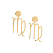 THE ZODIAC ART Virgo Single Earring