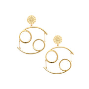 THE ZODIAC ART Cancer Single Earring