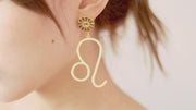 THE ZODIAC ART Leo Single Earring