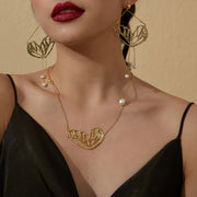 PEARLWING Butterfly Pearl Necklace