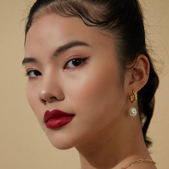 PEARLWING Diamond Pearl Spin Earrings & Ear Clips