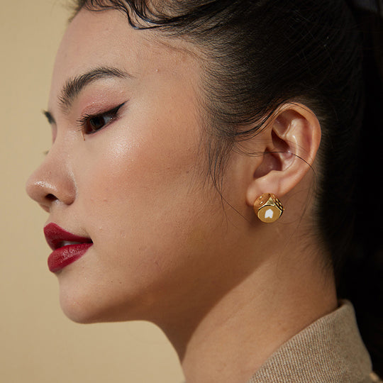 Fortune Unfolds  Lucky dice stud earrings