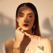 PEARLWING Butterfly Pearl Drop Earrings