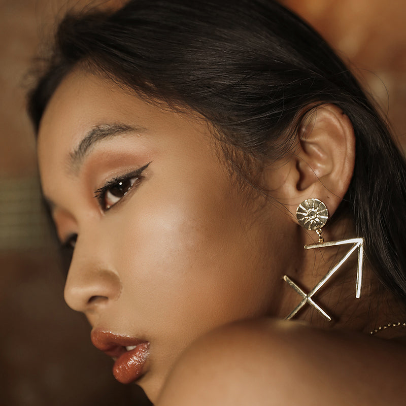 THE ZODIAC ART Sagittarius Single Earring