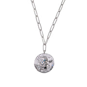12 CONSTELLATIONS Capricorn double-sided customized coin necklace
