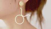 THE ZODIAC ART Taurus Single Earring