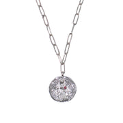 12 CONSTELLATIONS Libra double-sided customized coin necklace