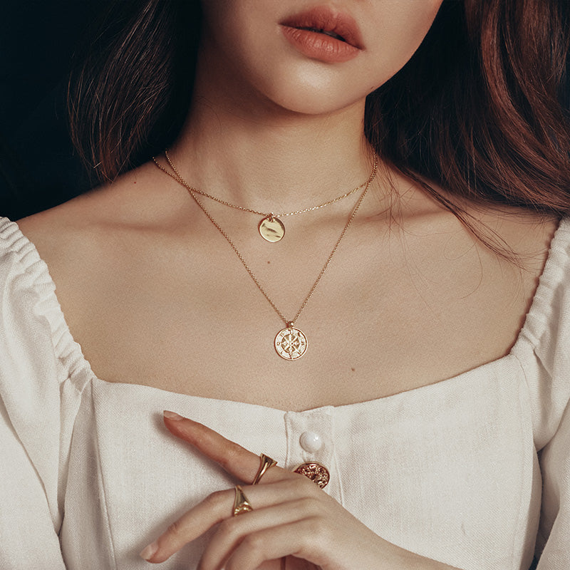 TAROT The Wheel Of Fortune Necklace
