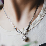 Fortune Unfolds  Lucky Dice Necklace