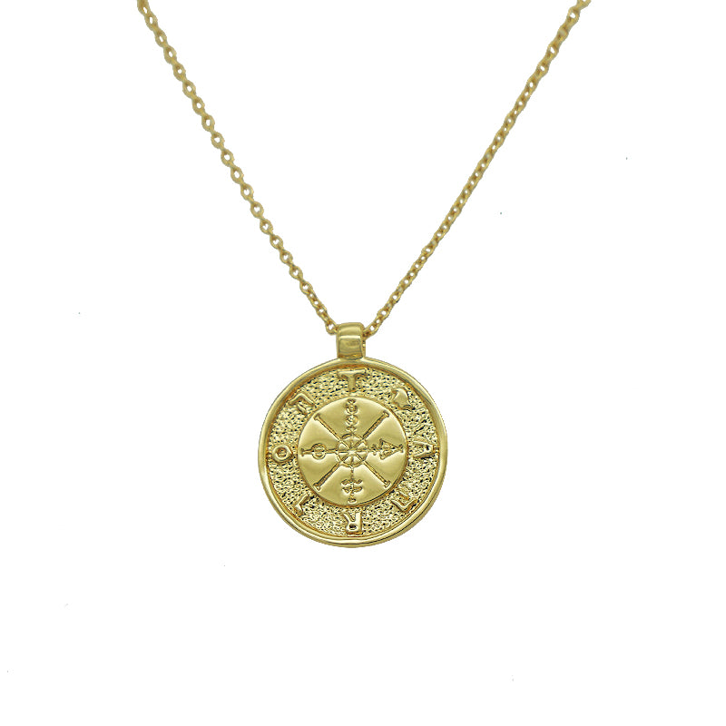 TAROT The Wheel Of Fortune Necklace