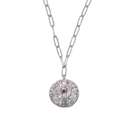 12 CONSTELLATIONS Scorpio double-sided customized coin necklace