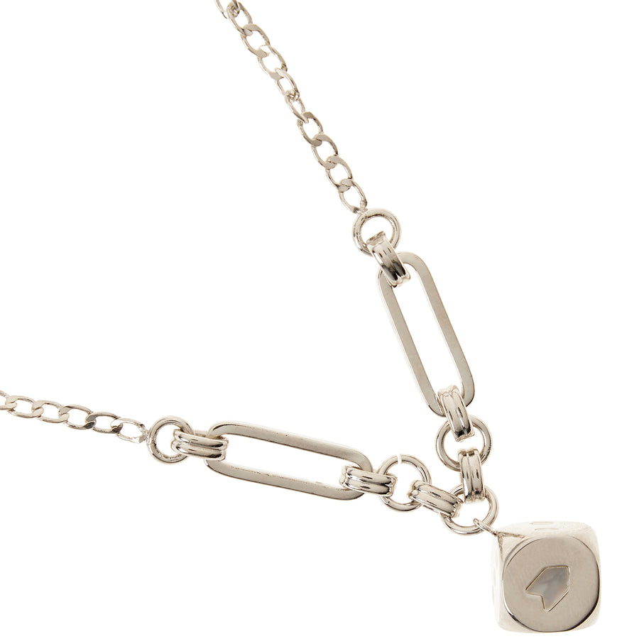 Fortune Unfolds  Lucky Dice Necklace