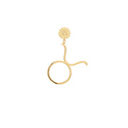 THE ZODIAC ART Taurus Single Earring