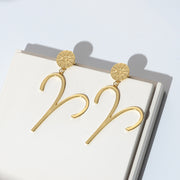 THE ZODIAC ART Aries Single Earring