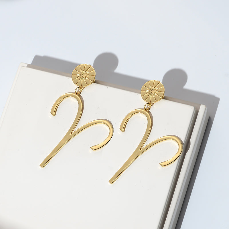 THE ZODIAC ART Aries Single Earring