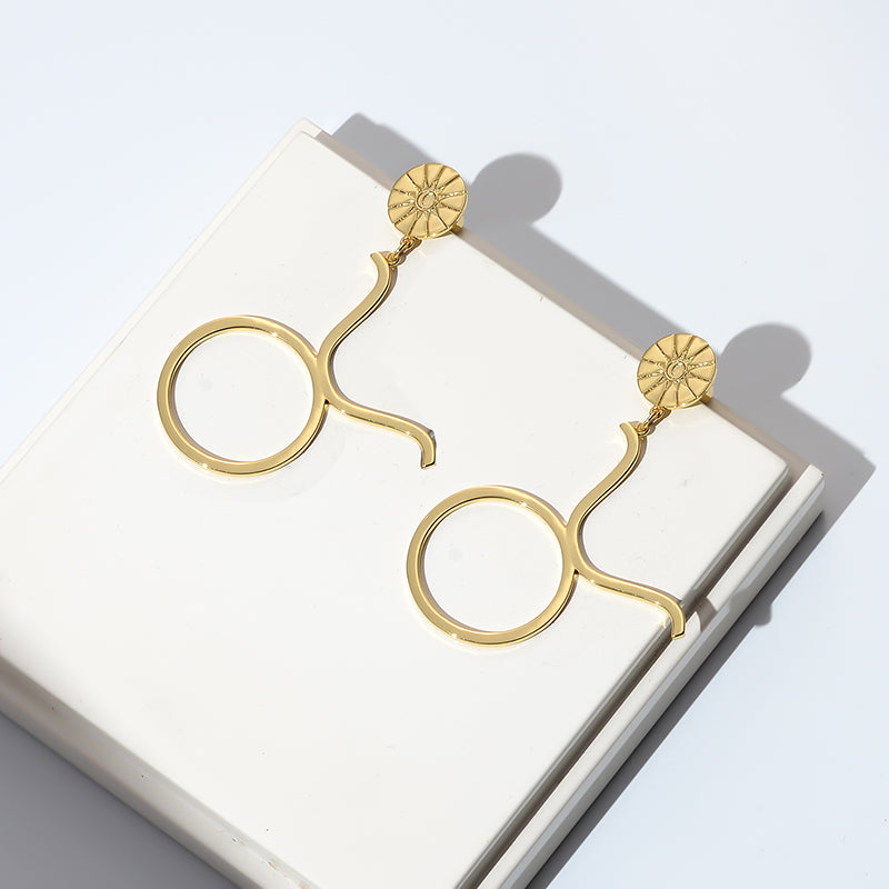 THE ZODIAC ART Taurus Single Earring