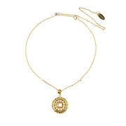 Pearls of Fortune 18K Gold Plated Pearl Pendant Necklace