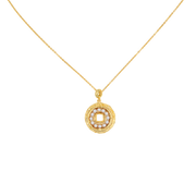 Pearls of Fortune 18K Gold Plated Pearl Pendant Necklace