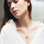 TAROT The Wheel Of Fortune Necklace