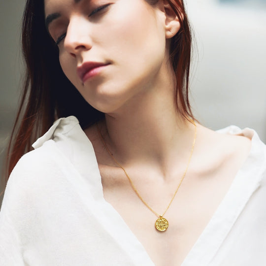 TAROT The Wheel Of Fortune Necklace