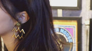 THE ZODIAC ART Aquarius Single Earring