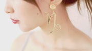 THE ZODIAC ART Capricorn Single Earring
