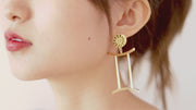 THE ZODIAC ART Gemini Single Earring